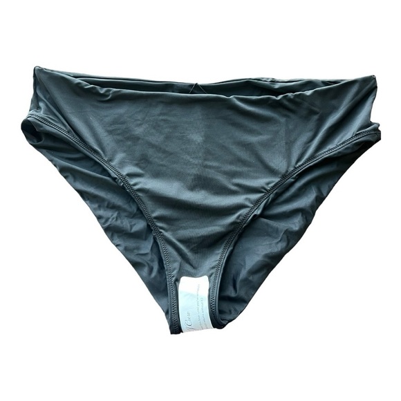J. Crew High-rise bikini bottom in Solid Black Mix & Match Style BF178 3X - Picture 10 of 12